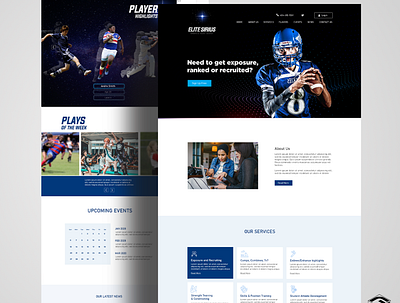 Elite Sirius Sports Web Design