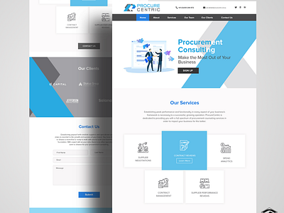 Procure Centric Web Design