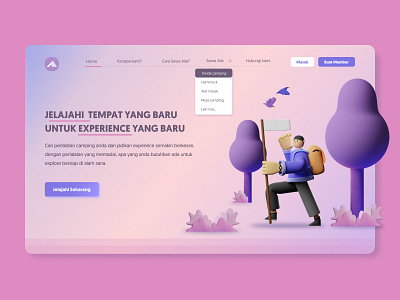 Armand Aditya design figma illustration ui website