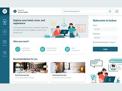 Explore design bobox boking hotel