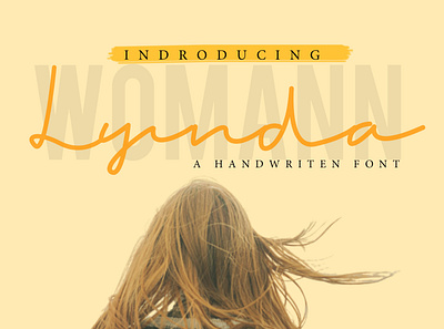 Lynda Handwriten font branding cool font fonts freefont handwritenfont handwriting letter lettering logo script scriptfont signature typography
