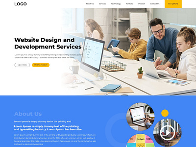 Website Development Company Web Layout