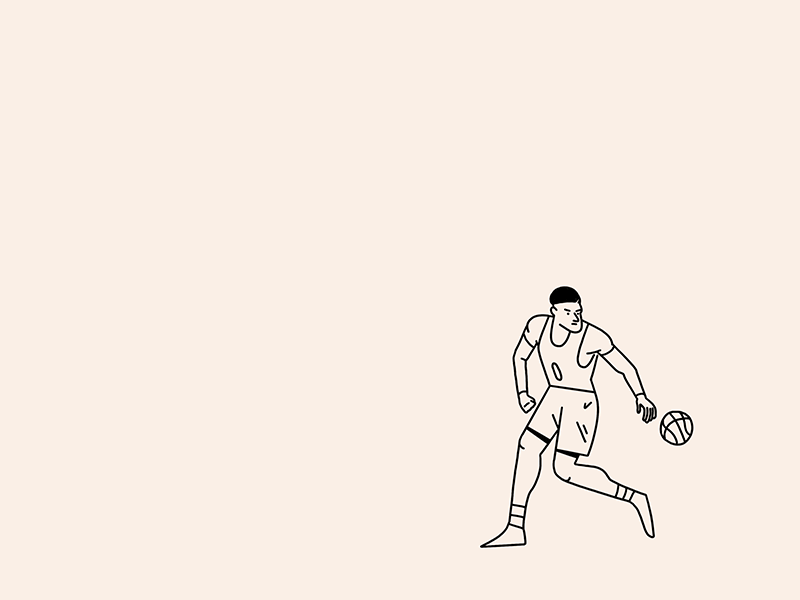 russell westbrook drawing