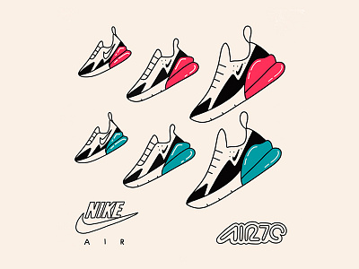 Process: Proof of Style air max 270 nike process procreate style