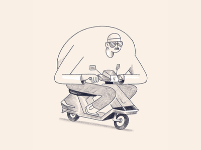 Honda Elitist drawing honda elite scooter