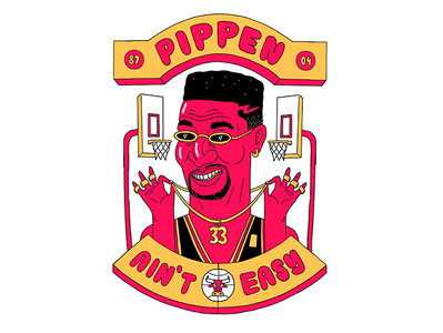 Pippen Ain't Easy basketball chicago bulls nba scottie pippen