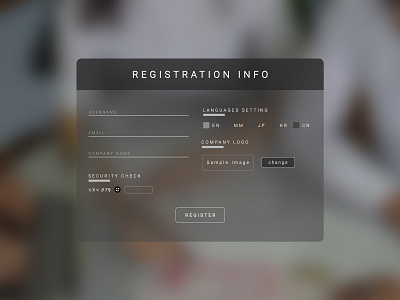 Registeration