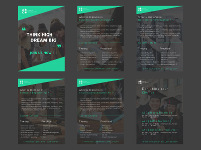 Simple Pamphlet Design for Training School