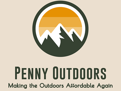 Penny Outdoors Logo Design