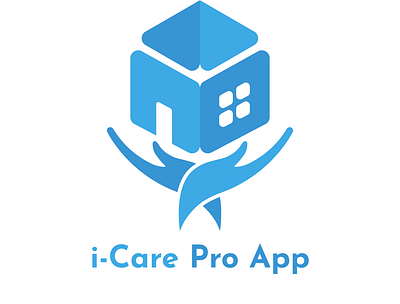 I-Care Pro Logo Design app branding design graphic design illustration logo mobile design ui ux vector