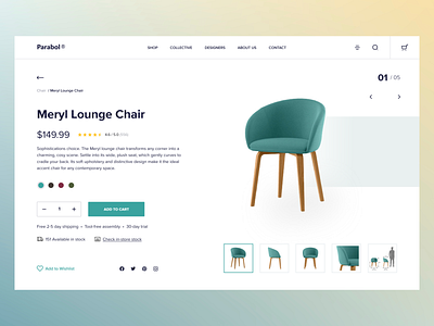 Parabol Furniture Shop | Ecommerce