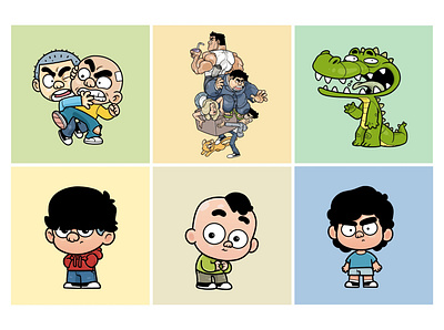 DUNIA KARTUN GONI cartoon cartoons character design icon