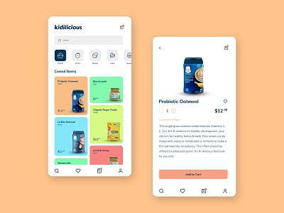 Kidilicious | Baby Food Online Shop App 👶🏻