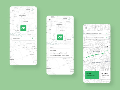 Multi Ride Sharing App Design 🚖