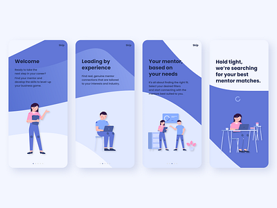 Onboarding app dailyui dailyuichallenge design illustration onboarding ui ux