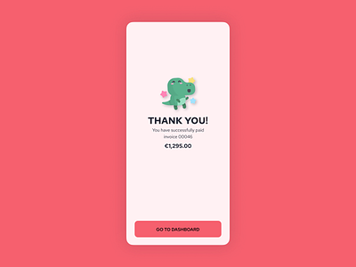 Confirmation app confirmation dailyui dailyuichallenge design illustration thank you ui