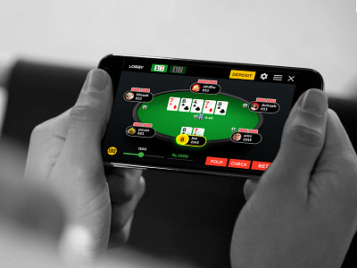 Poker Game design game design ui ux visual design