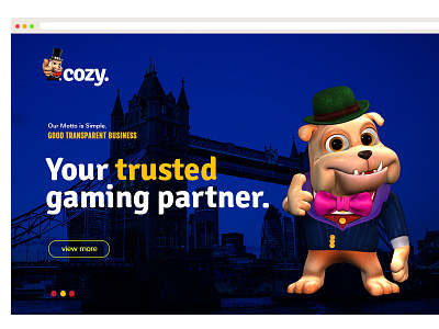 Cozy new logo & website concept appdesign application bingo game casnio gamedesign slots ui ux