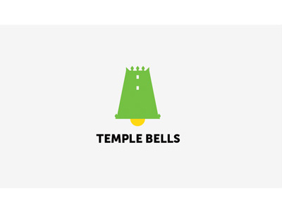 Temple Bell Logo branding icon identity design logo visualdesign