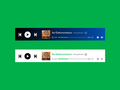 Music player colors ui ux visual design wireframes