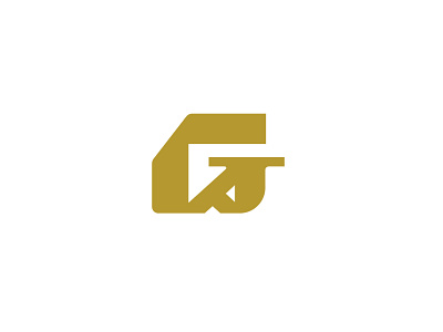 Letters G K Monogram