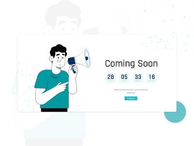 Coming Soon... graphic design ui