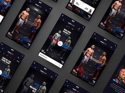 Ufc App Live Tv By Russell Hampton For Flntlsy On Dribbble