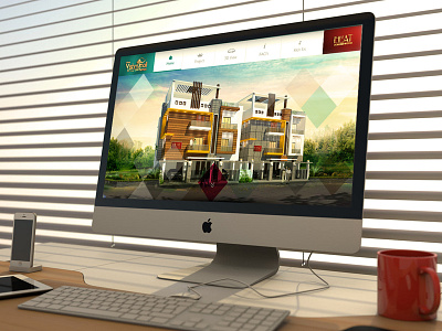 Shree Vishnumall Homes homes logo parallax real estate shree ui ux vishnumall webdesign website
