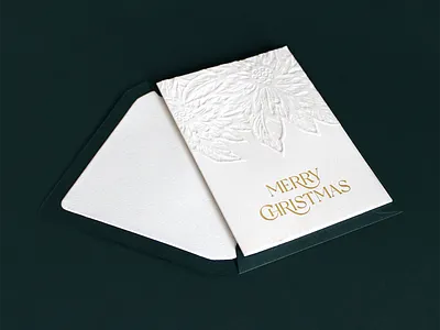 Holiday Card blind emboss christmas card design greeting cards greetingcard holiday card holiday design illustraion illustration art letterpress letterpress printing printshop stationery stationery design