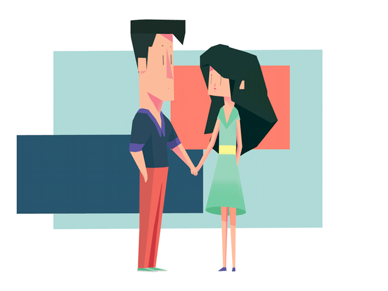 Jacob & Emily - A Canberra Story animation australia canberra characters cute design flat fun interactive love vector