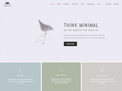 Massive multipurpose html theme corporate creative multipurpose site template theme web