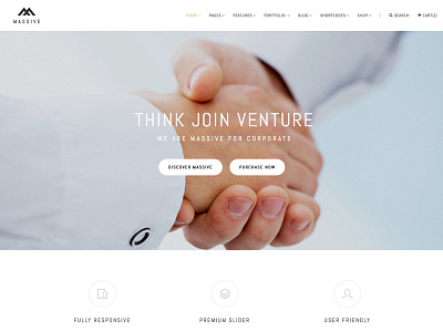 Massive multipurpose html theme corporate creative multipurpose site template theme web