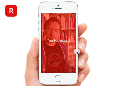 Redcam — The fastest way to capture important moments animation app crop fast filter quartz record videcamera video