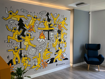 Office Mural