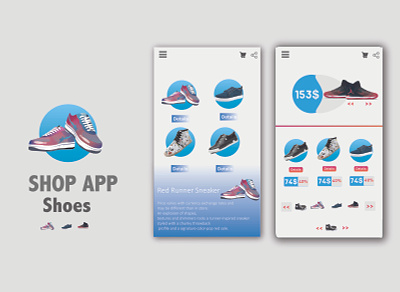 Shop Shoes App app design shoes app shope store design tshirts