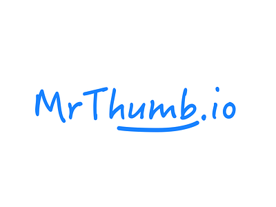 Mrthumb.io image logo processing