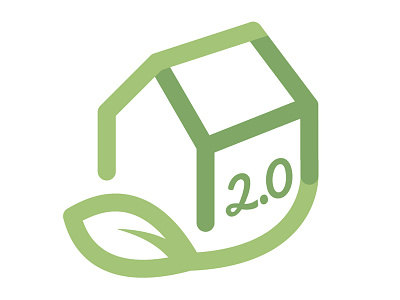 Domotic logo domotic eco green home house logo logo