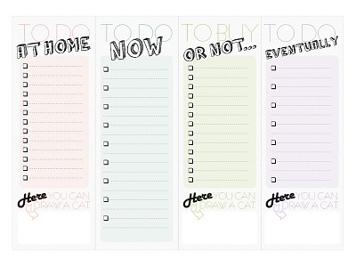 To Do Lists