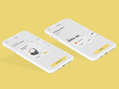 Shopping bag and payment screen concept android bag cart clean design ecommerce ecommerce app ios mobile payment payment method product screen shopping uerinterface ui ui design userexperience ux uxdesign