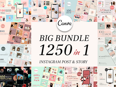 Instagram Templates Bundle | CANVA