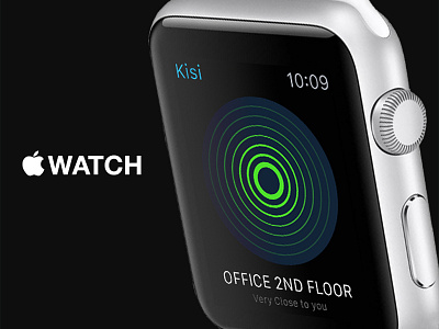 Keyless System for Apple Watch app apple design kisi ui watch