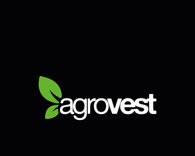 Agrovest branding design logo vector