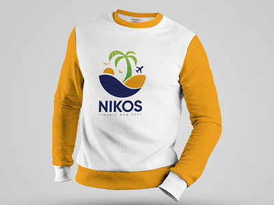 Nikos Yellow Shirt Design