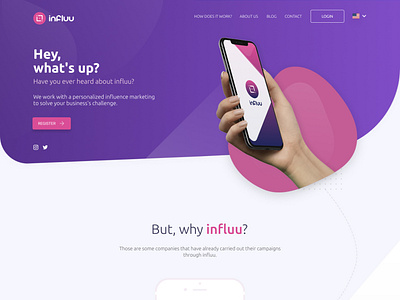 Influu.me - Redesign