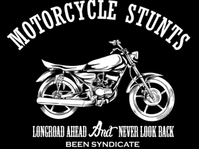 Motorcycle illustration retro motorcycle