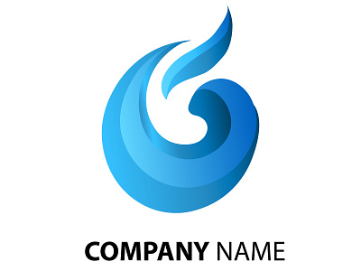 MODERN LOGO BLUE brand brand identity company logo logodesign