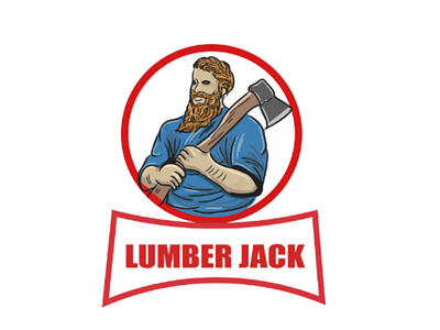 Lumberjack lumberjack logo shutterstock