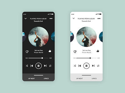 Daily UI Challenge 009 - Music Player