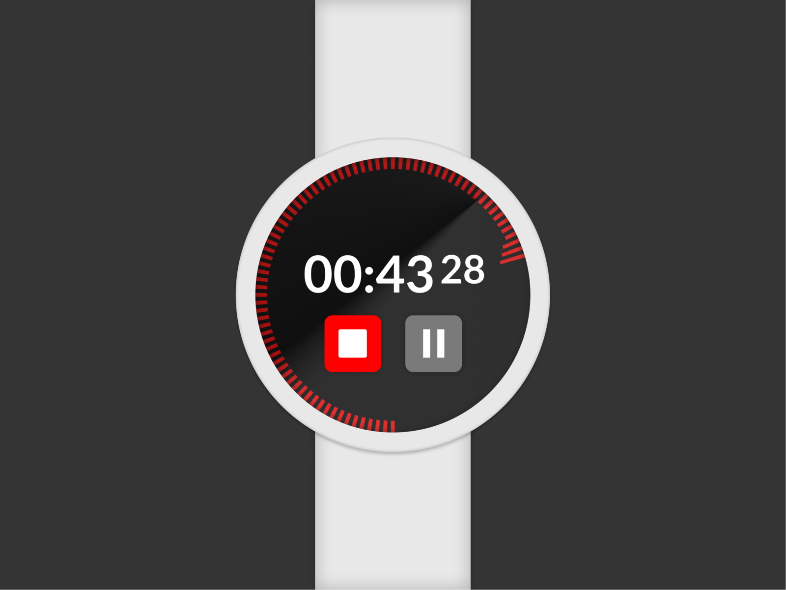 Daily UI Challenge 014 - Countdown Timer by Darshan Patni on Dribbble