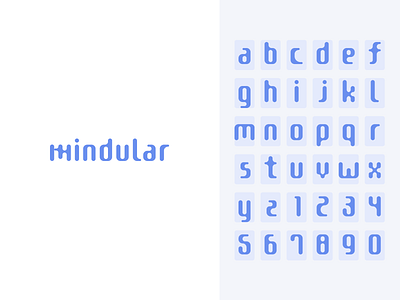 mindular font